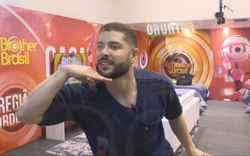 Candidato ao BBB 26, Marcelo promete: 