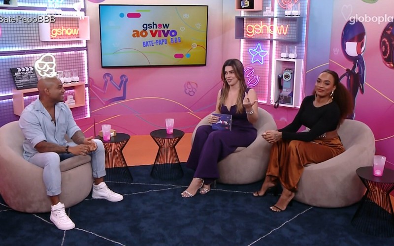 Cezar comenta discussão com Bruna Griphao: 