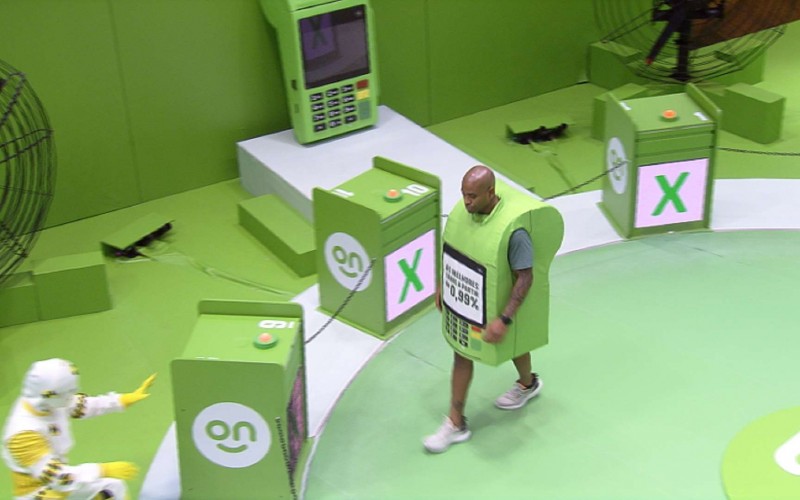 Cezar é o oitavo a deixar a Prova do Líder de Resistência Ton