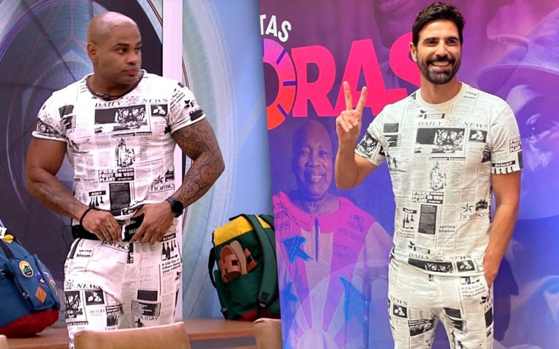 Cezar se inspirou em Reynaldo Gianecchini para look do BBB 23