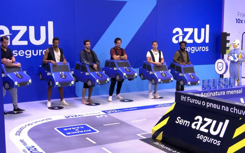 Começa a Prova do Líder Azul Seguros no BBB 22