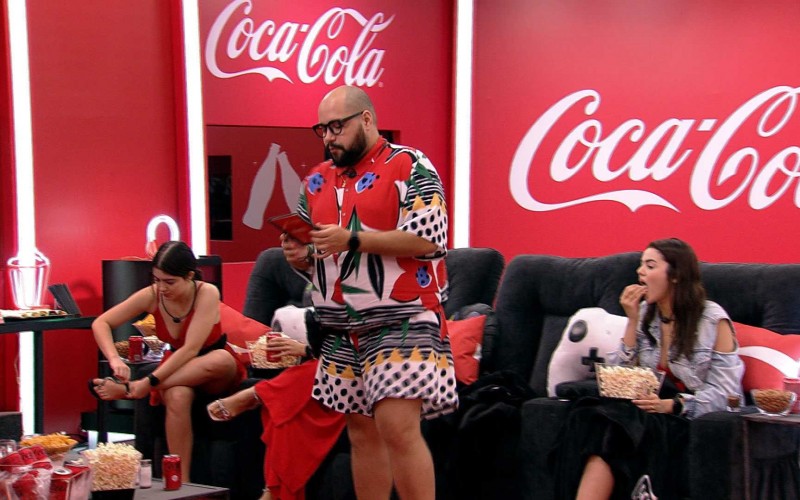 Começa o Cinema do Líder Tiago Abravanel no BBB22