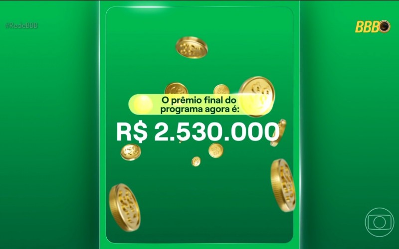 Como o prêmio do BBB 25 aumenta? Entenda