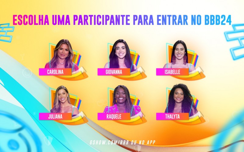 VOTE AGORA: confira as mulheres que disputam uma vaga no BBB 24