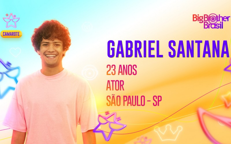 Conheça Gabriel Santana do BBB 23