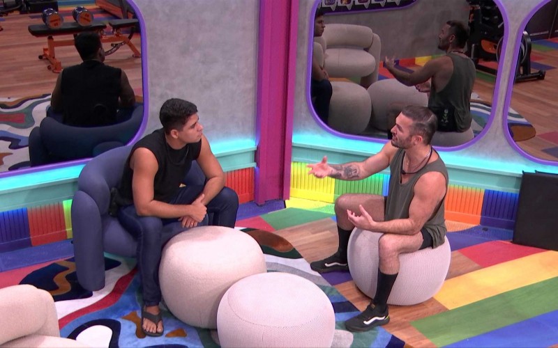 Diego Hypolito ensaia discurso para o Sincerão desta segunda, 7/4