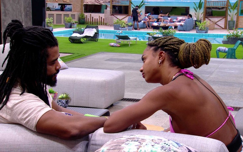 Diogo Almeida conversa com Aline sobre conexão e rivalidade no jogo