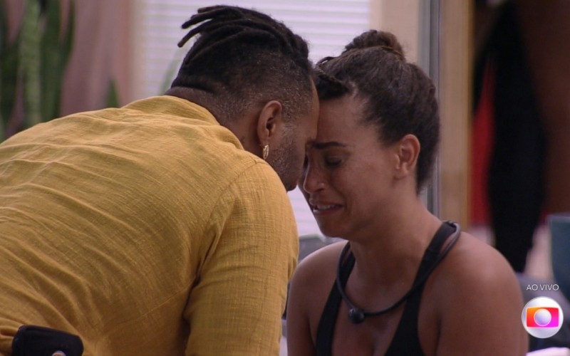 Domitila Barros chora com retorno de Fred Nicácio ao BBB 23