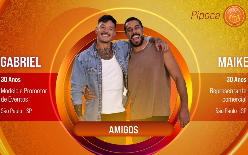 Dupla Maike e Gabriel, do BBB 25: conheça!