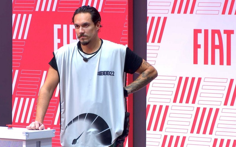 Eliezer é eliminado da Prova de Resistência Fiat no BBB 22