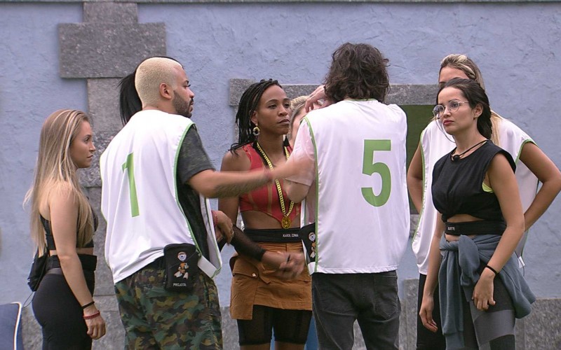 Eliminado da Prova do Anjo, Fiuk chora com brothers