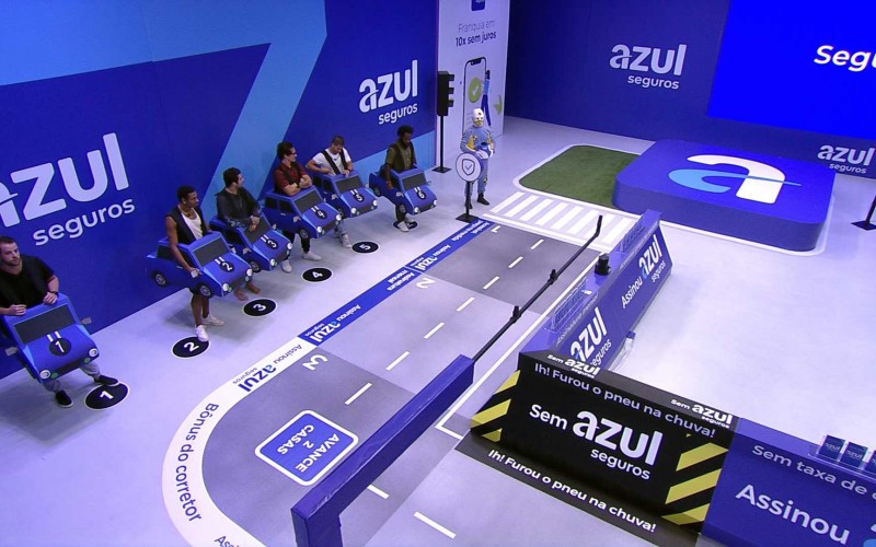 Entenda a Prova do Líder Azul Seguros no BBB 22