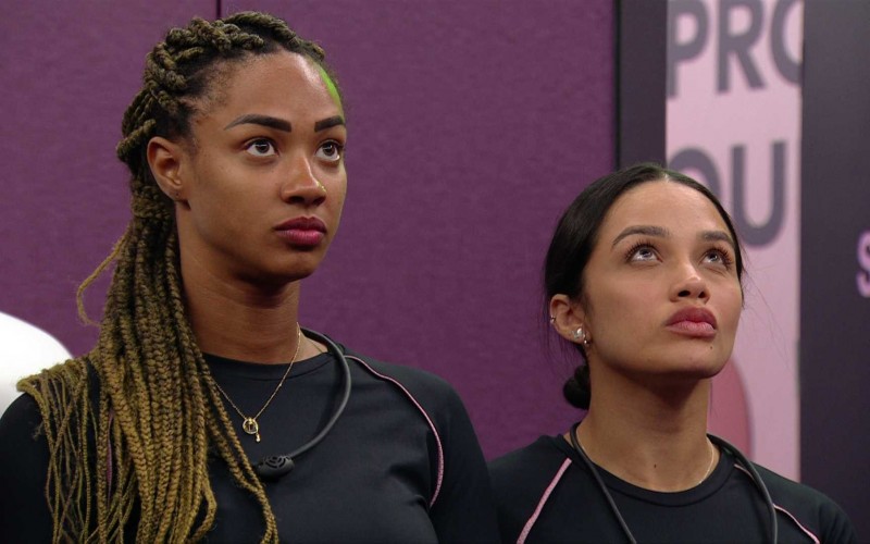 Eva e Aline são desclassificadas da Prova do Anjo do BBB 25