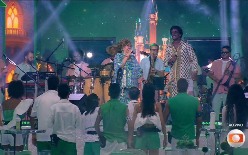 Festa do BBB 25 tem dueto de Seu Jorge e Alcione