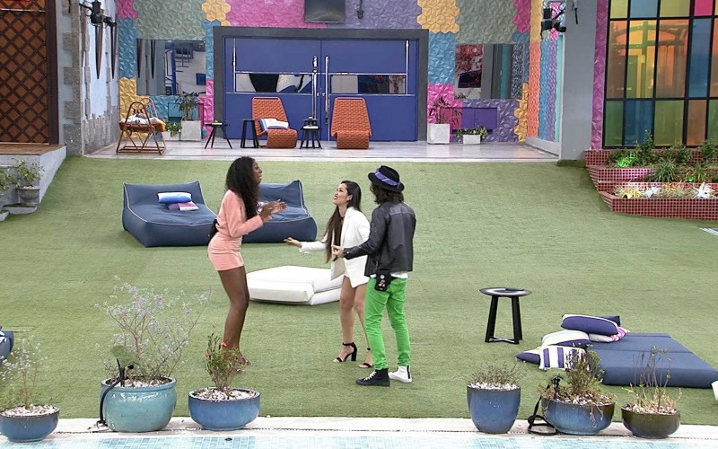 Finalistas do BBB21, Camilla de Lucas, Fiuk e Juliette comemoram