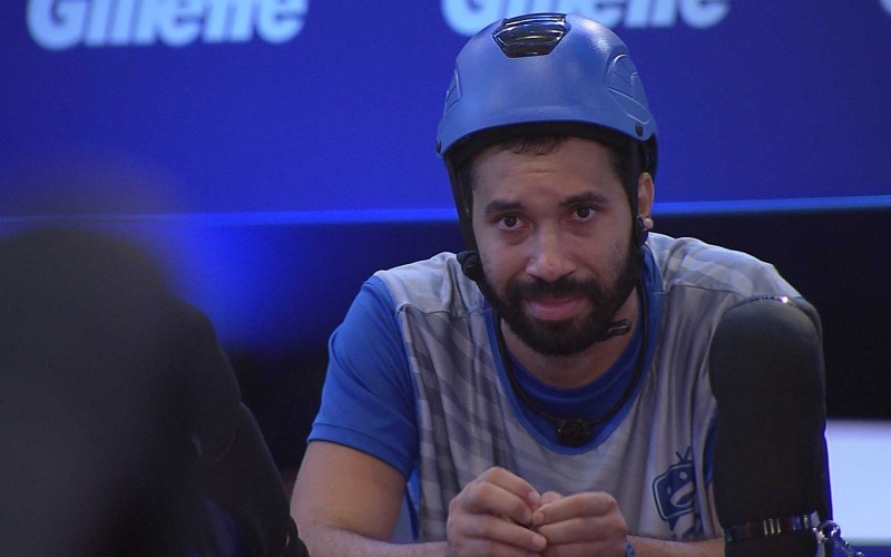 Gilberto e Sarah deixam a Prova do Líder no BBB21