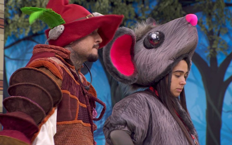 Giovanna e MC Bin Laden cumprem Castigo do Monstro no BBB 24