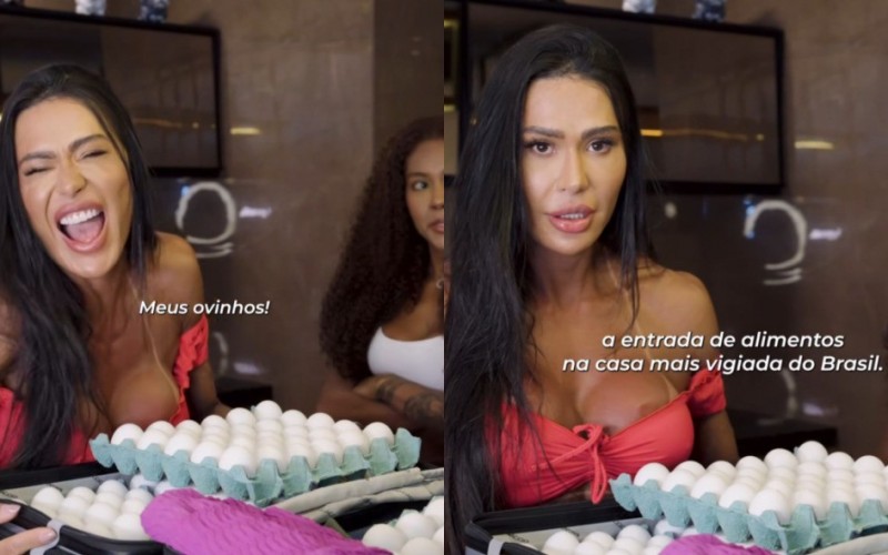 Gracyanne tentou esconder ovos na mala do BBB? Saiba mais!