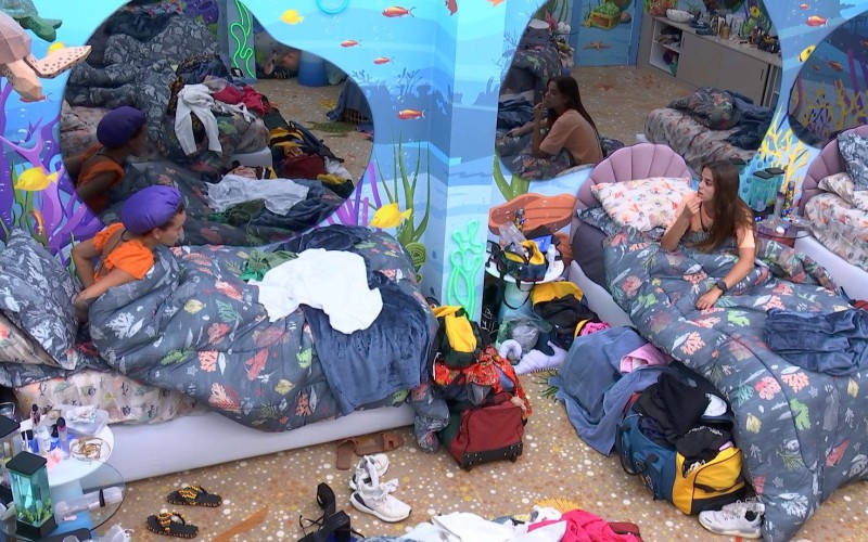 Key Alves abandona festa de Bruna Griphao: 