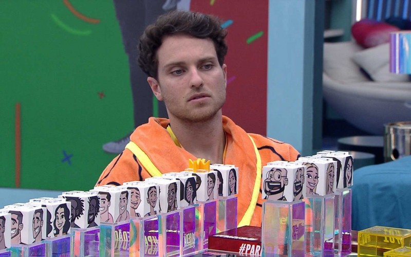 Líder Lucas revela por quem se sente ameaçado no BBB 22