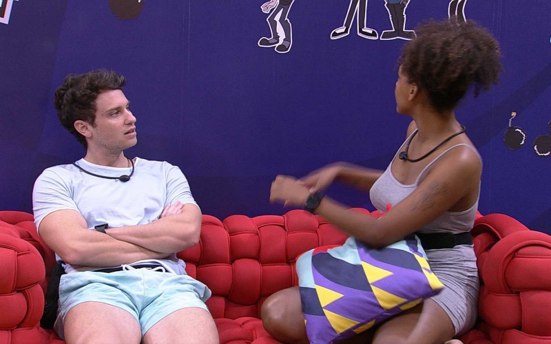 Lucas conta no BBB 22: 