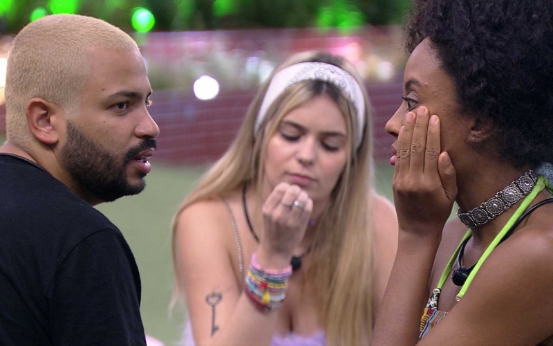 Lumena pergunta para Projota no BBB21: 