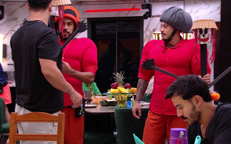 Maike e Gabriel cumprem Castigo do Monstro no BBB 25