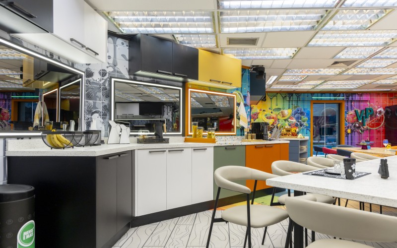 Marcenaria das cozinhas do BBB 26 une beleza e técnica