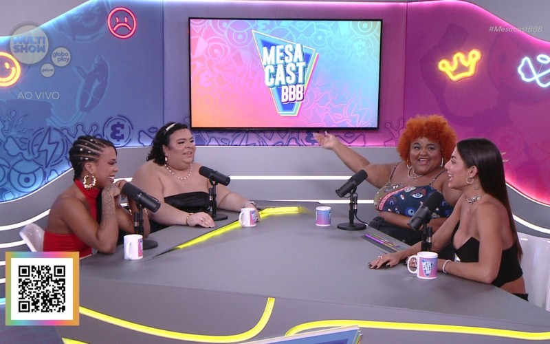 Mari Gonzalez cita ex em brincadeira no Mesacast BBB