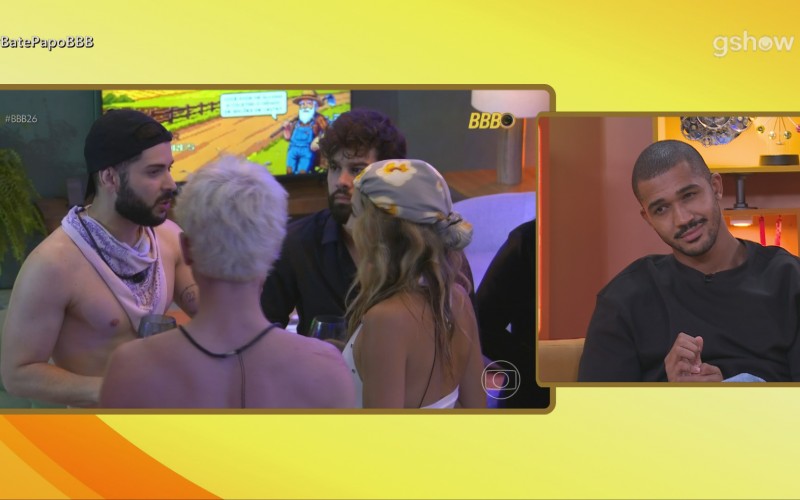 Matheus comenta episódio com Marcelo no BBB 26