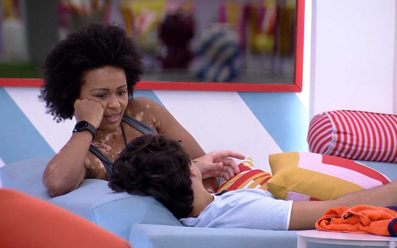 Natália diz para Eliezer no BBB 22: 