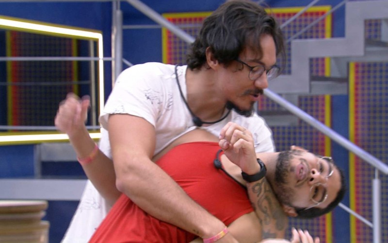 No BBB 22, Eliezer diz para Vinícius: 