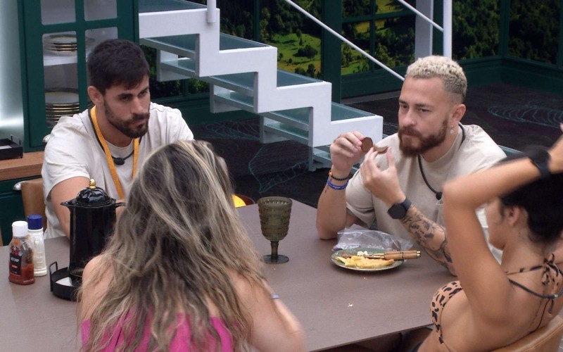 No BBB 23, Fred diz que já beijou todos os seus amigos