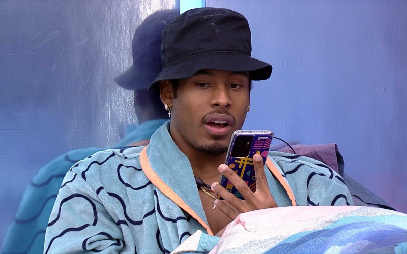 Paulo André grava Podcast do Líder no BBB 22