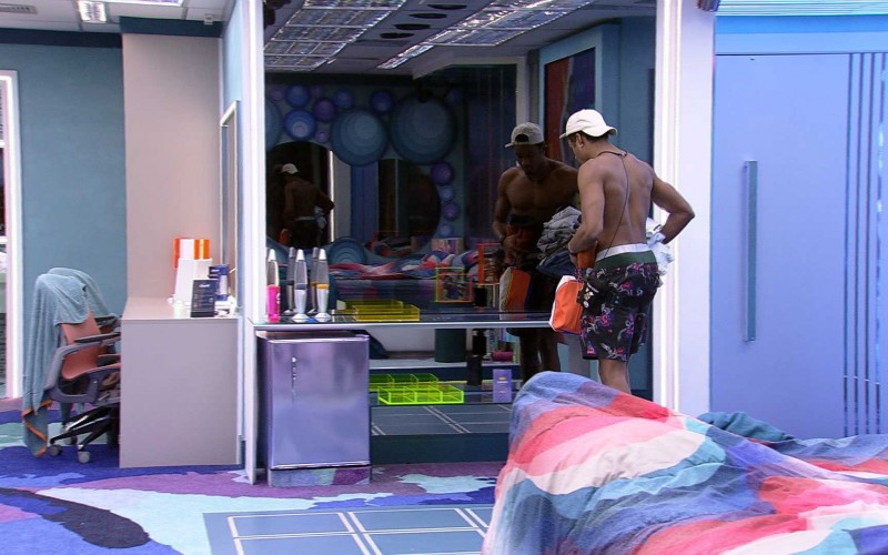 Paulo André se despede do Quarto do Líder do BBB 22