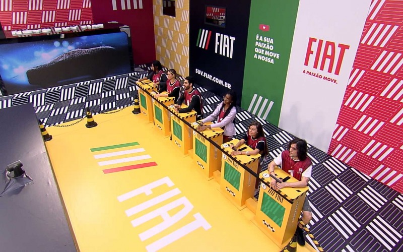 Prova do Líder Fiat completa 4 horas de duração no BBB21