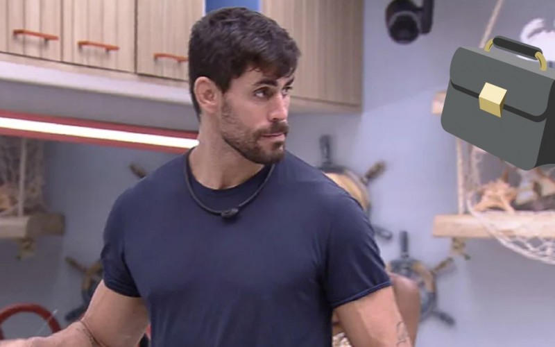 Quem deu o emoji de mala para Cara de Sapato?