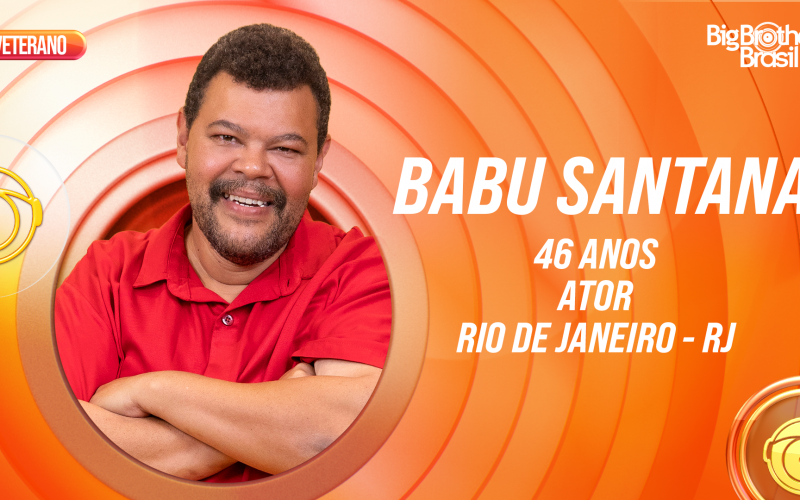 Quem é Babu Santana, do BBB 26? Ator é participante do reality