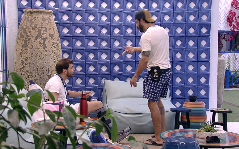 Rodolffo avisa para Caio no BBB21: 