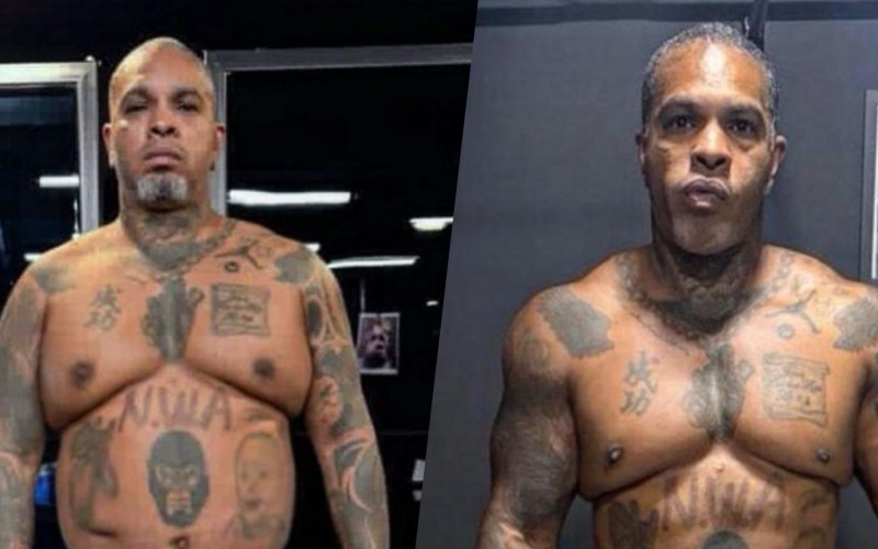 Rodriguinho mostra antes e depois após perda de 20 kg