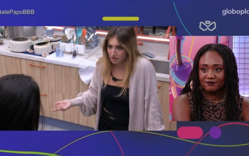 Sarah Aline comenta rivalidade com Bruna Griphao