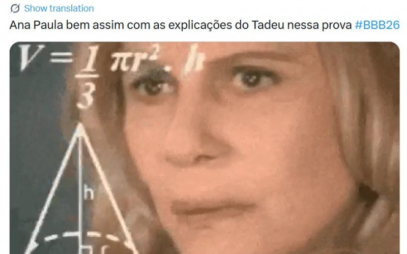 Terceira Prova do Anjo do BBB 26 agita a web; veja os memes