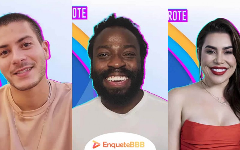 Enquete BBB - Quem você quer eliminar: Arthur, Douglas ou Naiara?