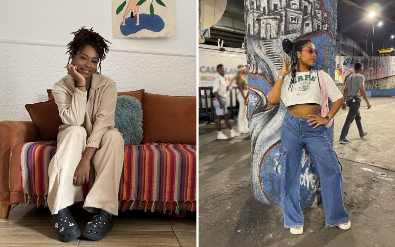 Thamiris, do BBB 25, está sempre no Baile Charme de Madureira