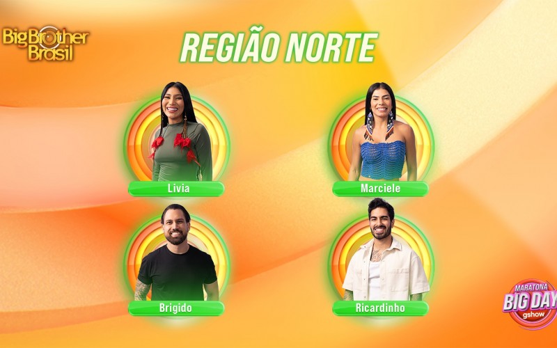 Votação Casa de Vidro Norte: quem deve entrar no BBB 26?