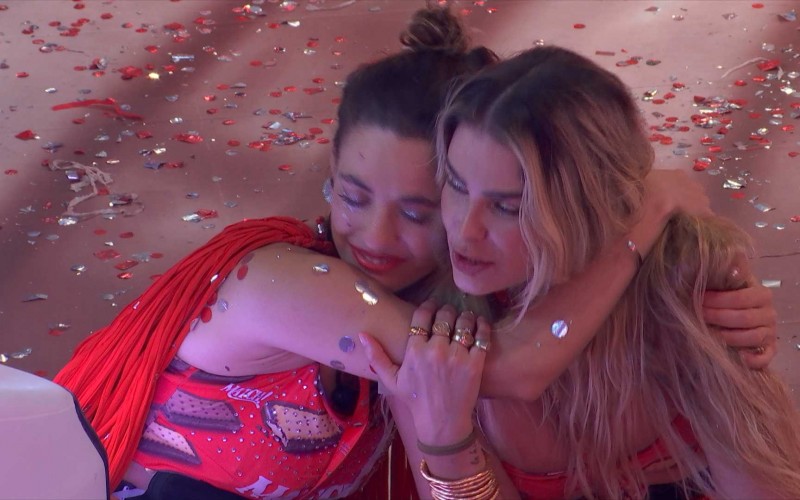Yasmin e Beatriz trocam elogios no BBB 24: 
