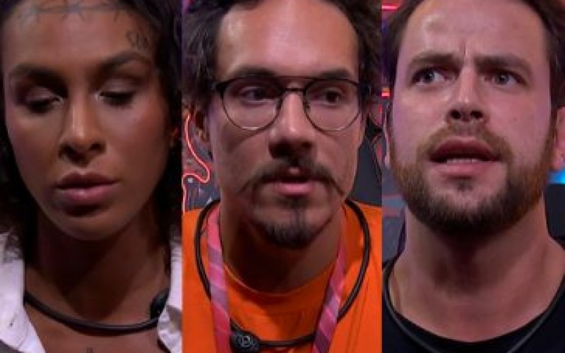 ENQUETE BBB22: Lina, Eliezer e Gustavo, quem deve ser eliminado(a)?