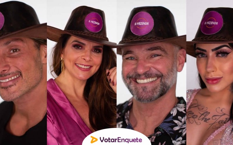 A Fazenda 2020: Juliano, Luiza, Mateus e Mirella formam a sexta roça