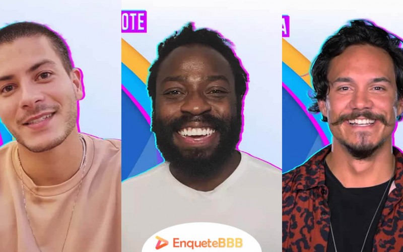 Enquete Paredão BBB 22: Arthur Aguiar, Douglas Silva ou Eliezer? Quem deve ser eliminado?