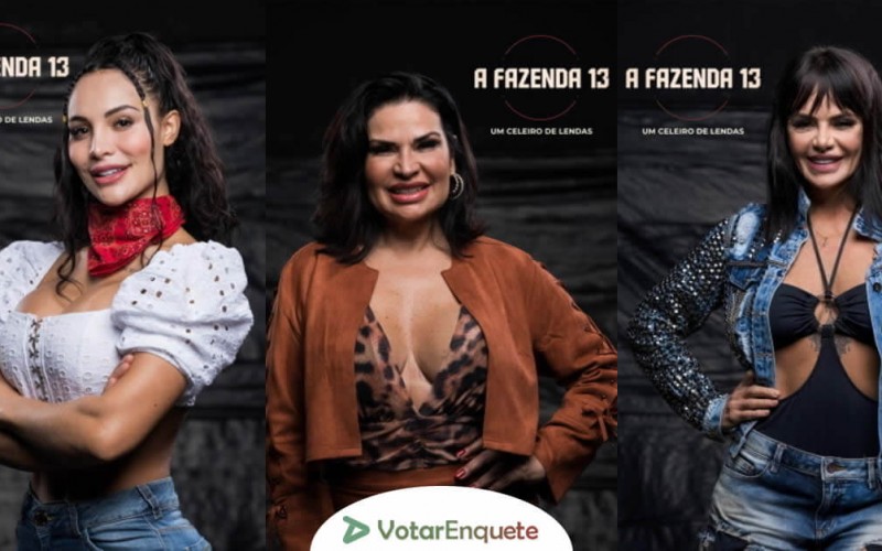 Enquete Roça A Fazenda 13: quem deve ficar? Aline, Valentina ou Solange? Vote